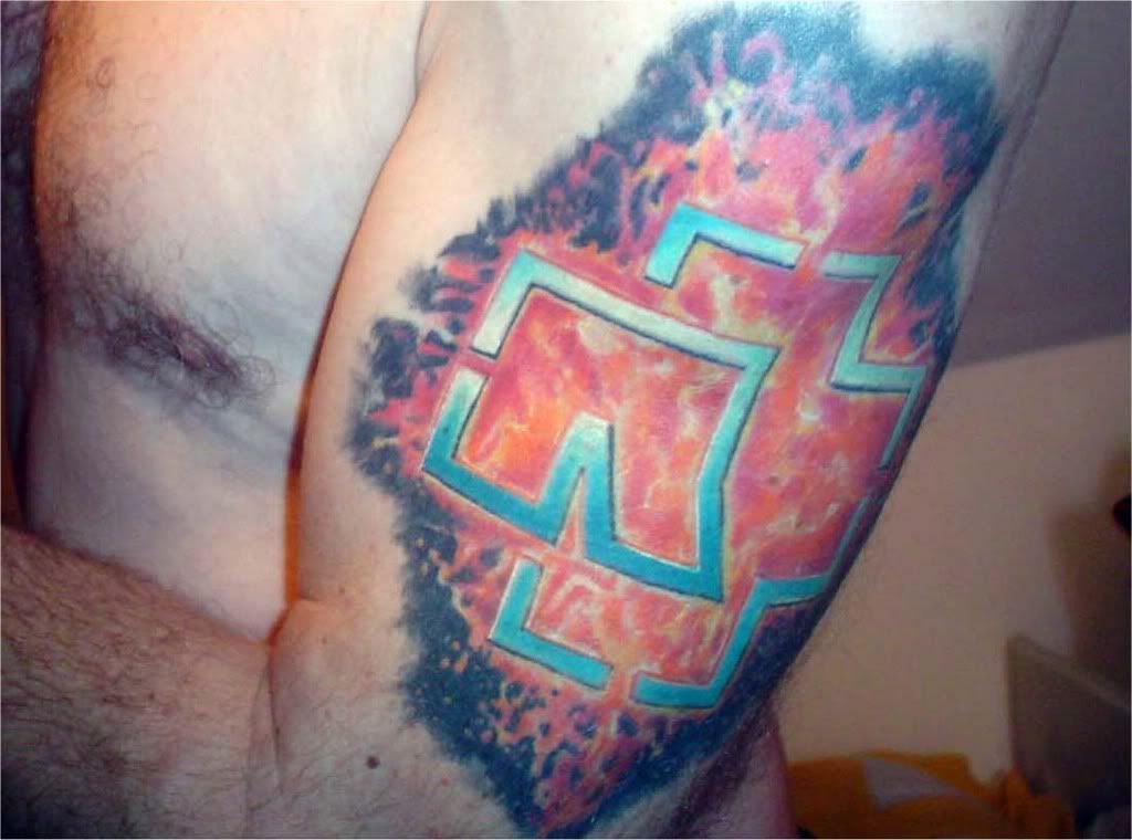 Here is my Rammstein Tattoo Image