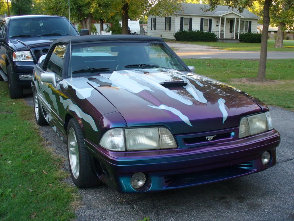 Supercharged 1990 Mustang GT Convertible 5.0 5-speed ...