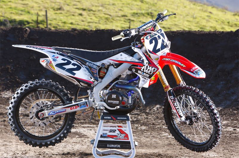 2010 Factory honda supercross team #6