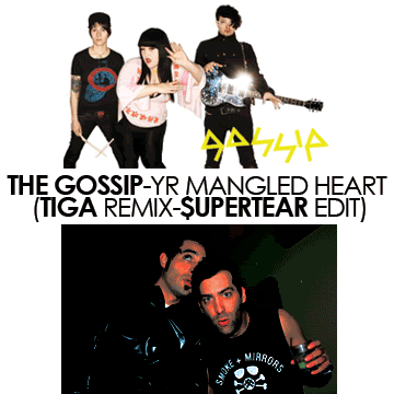 THE GOSSIP, TIGA, A VIRGIN TEAR, $UPERFOX