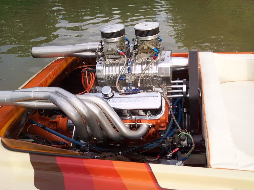 461ci Bbc With 420 Mega Blower Jet Boat Trade - Corvetteforum 