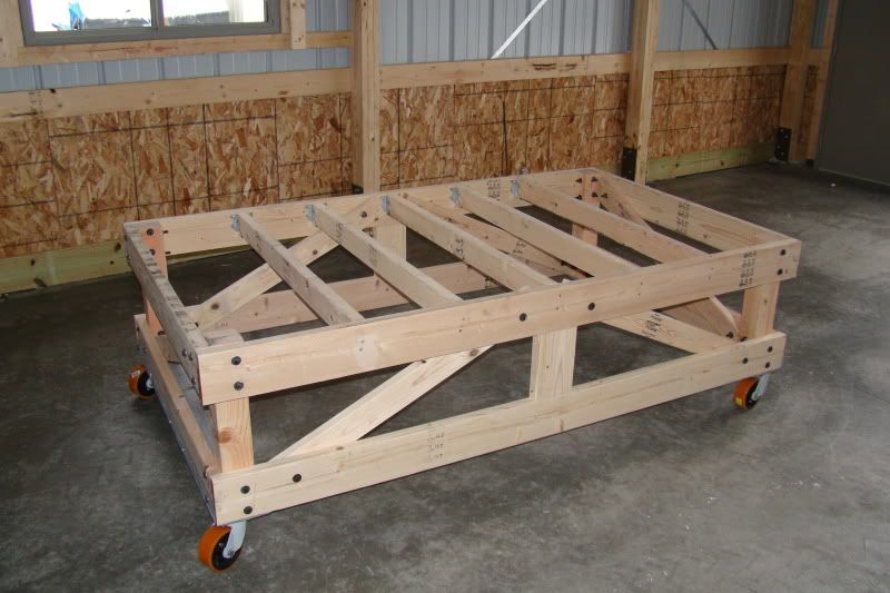 Open Roads Forum Truck Campers TC dolly for use when storing