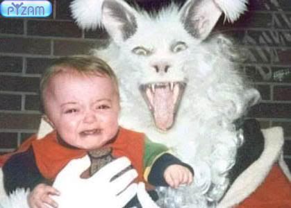 scary easter bunny pics. scary easter bunny Pictures,