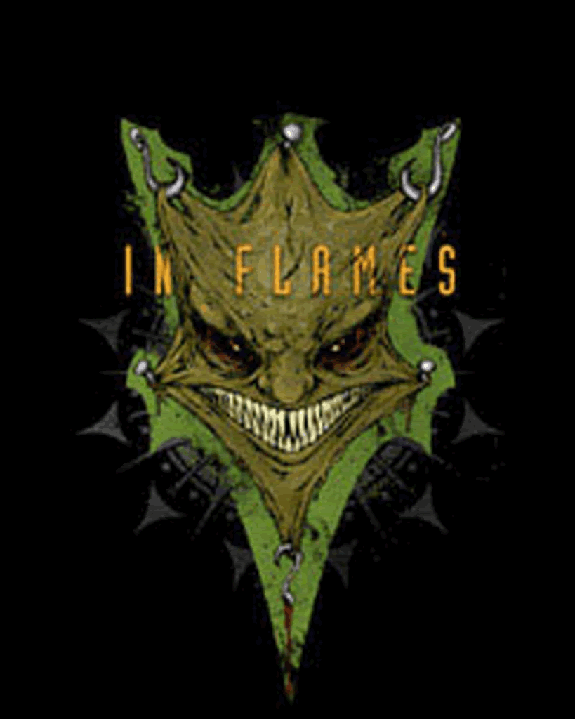 in flames the jester race shirt