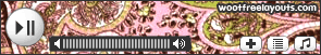Paisley Myspace Music Player Skin