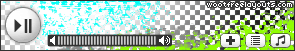 Grunge Checkered  Myspace Music Player Skin