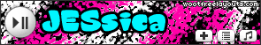 Jessica Myspace Music Player Skin