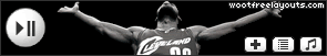 Lebron James Myspace Music Player Skin