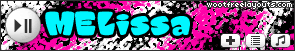 Melissa Myspace Music Player Skin