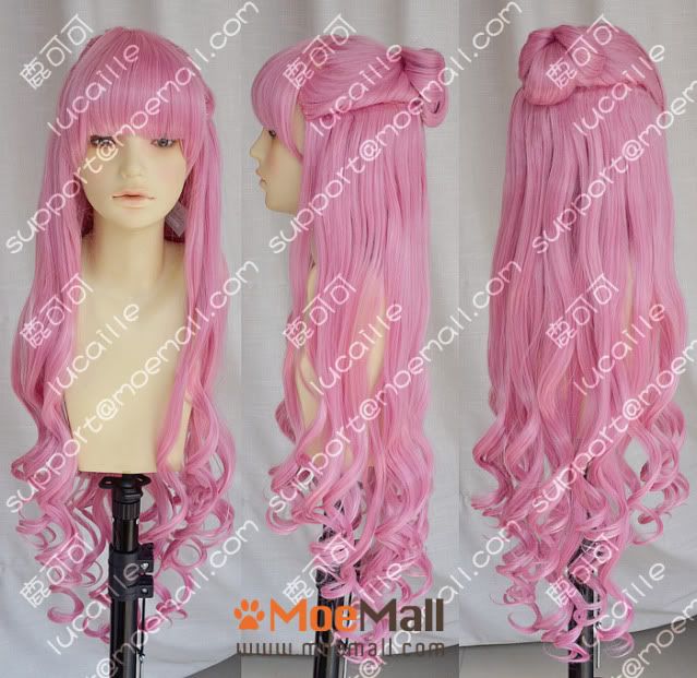 One Piece Perona 2 Years Later Ver Pink 90cm Cosplay Party Wig W