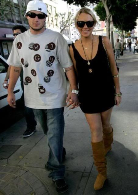 Lindsay Lohan and boyfriend Ril...