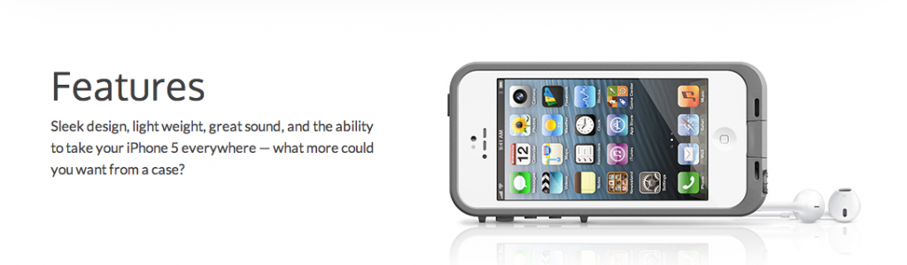 Lifeproof iPhone 5 Cases Brilliant Design Fully Waterproof Shock Proof ...