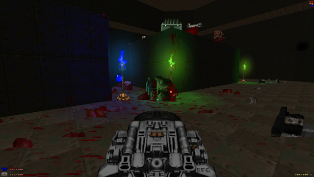 Brutal doom monsters only