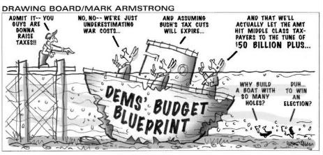 Democrat Budget Ship