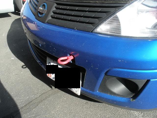 Nissan versa front tow hook #3