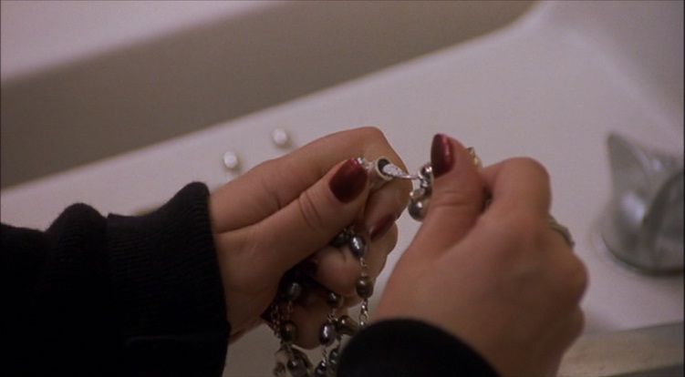 Cruel Intentions cross necklace gothic