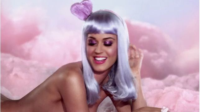 Katy Perry California Gurls video I really like Katy 39s makeup in the video