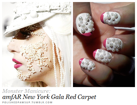 Polished Paws Up Lady Gaga Manicure