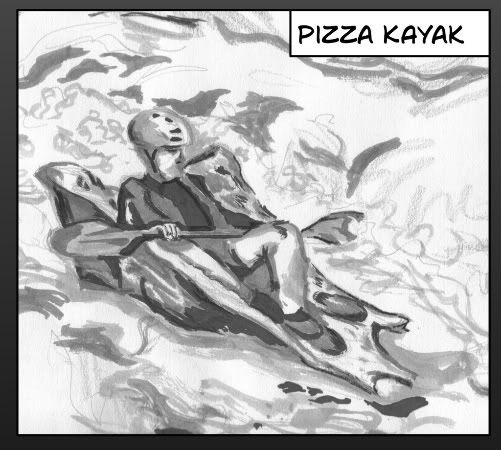 Pizza Kayak