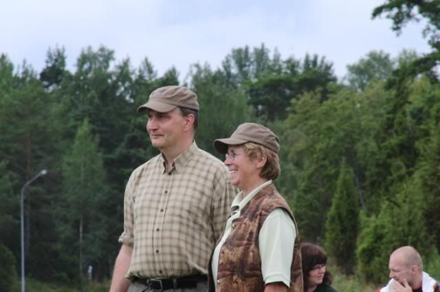 TJTK`s ordförande Johan Sonesson & dagens domare Jenny Schröder