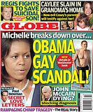 The Globe: Obama Has Gay Lover; Michelle Heartbroken