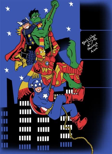 Avengers In Babysitting, Chris Hulk has to look after some annoying kids on a night on the town