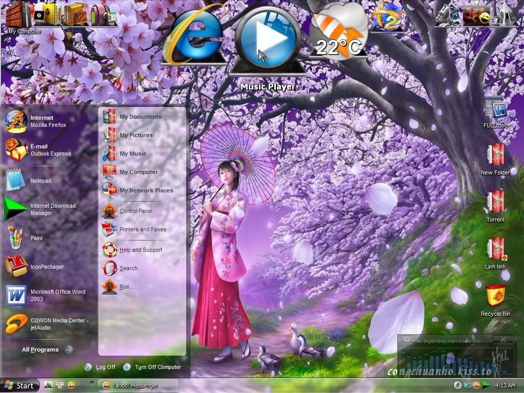 Khoe destop nhà mình đi ae - 1