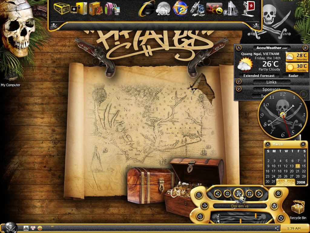 Khoe destop nhà mình đi ae