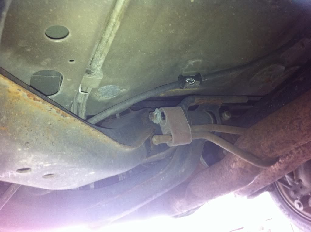 Stock exhaust hitting rubber donut on driveshaft?? LS1GTO Forums