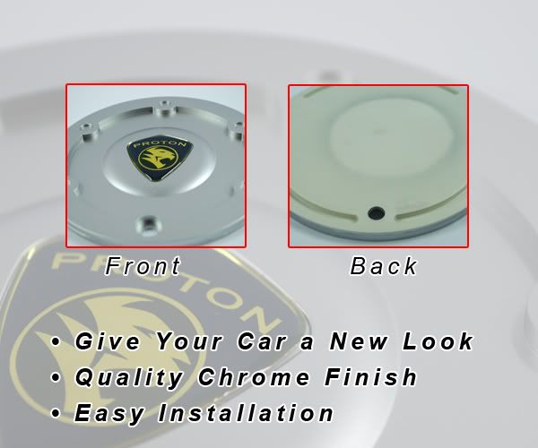 Proton Waja 1.8 Rim Cap Wheel Cap Co (end 4/26/2020 3:33 PM)