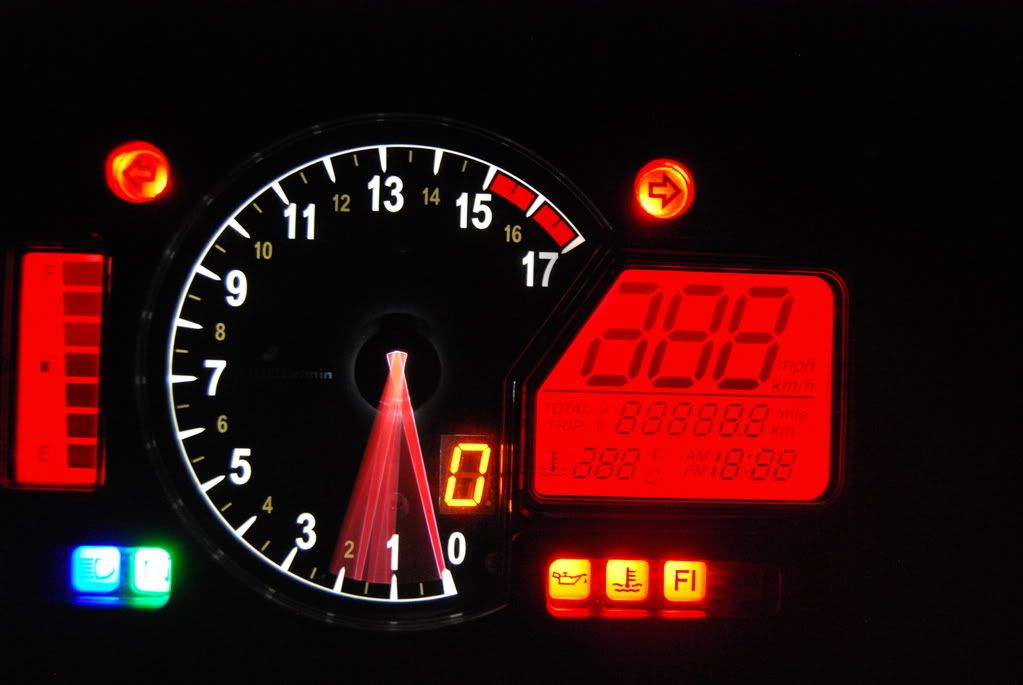 Honda cbr 600 gear indicator #4