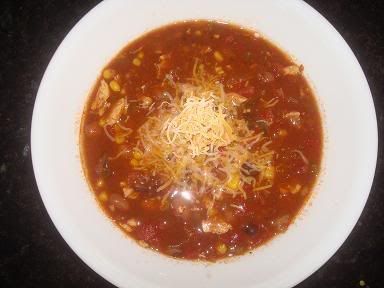 Crockpot Chicken Taco Soup