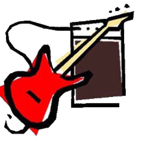 cartoon guitar pictures