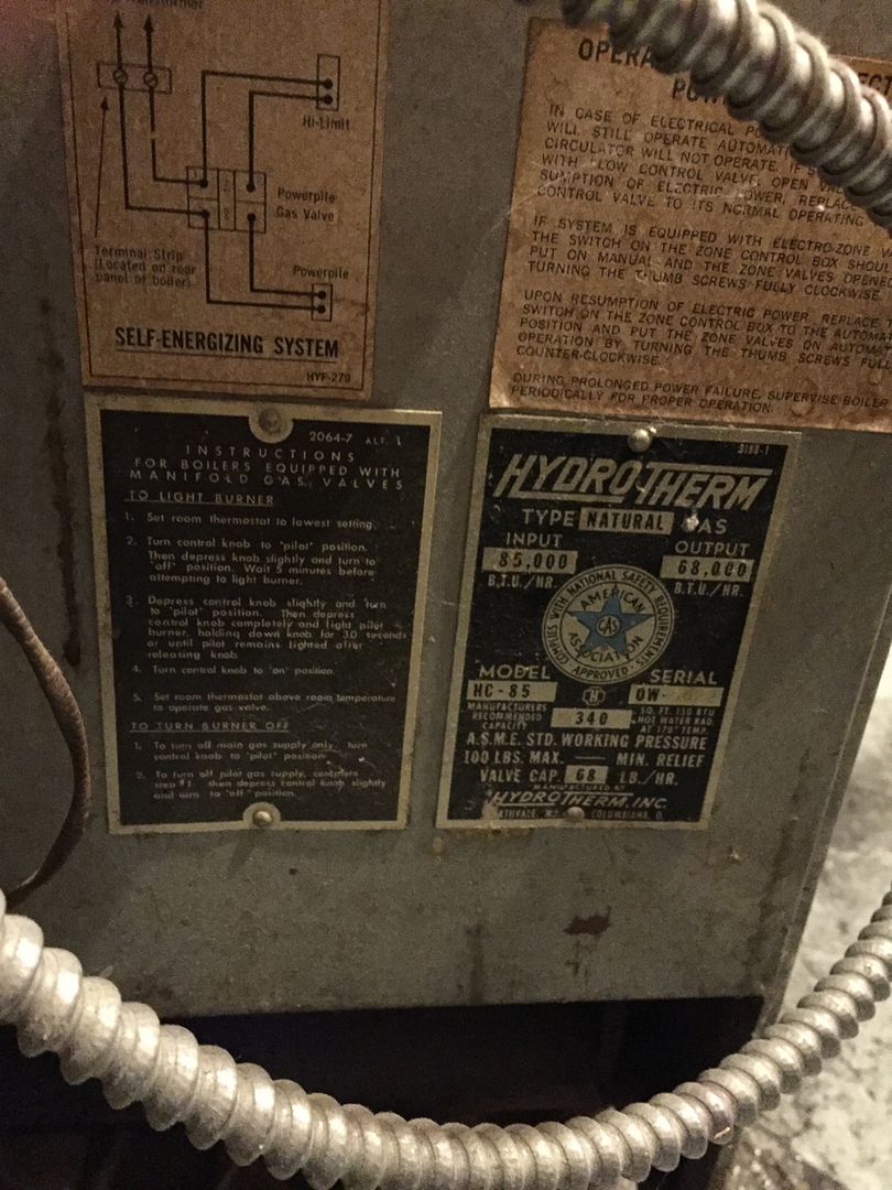 HydroTherm HC-85 with Aquastat Relay L8148J - DoItYourself.com