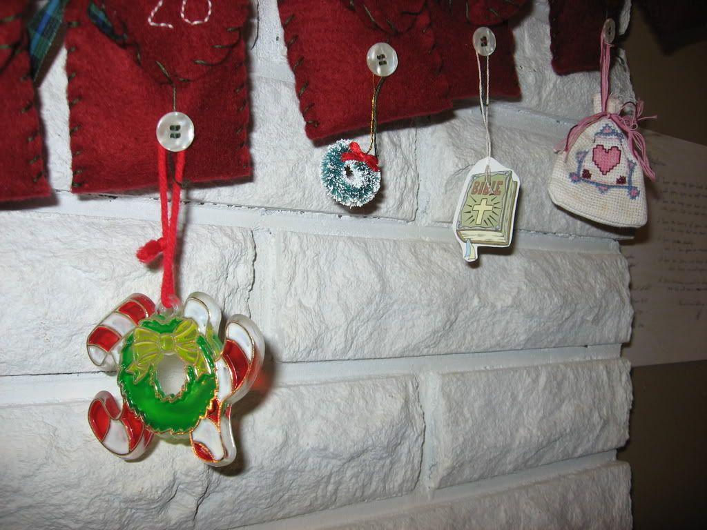 pockets 20-23, examples of real ornaments