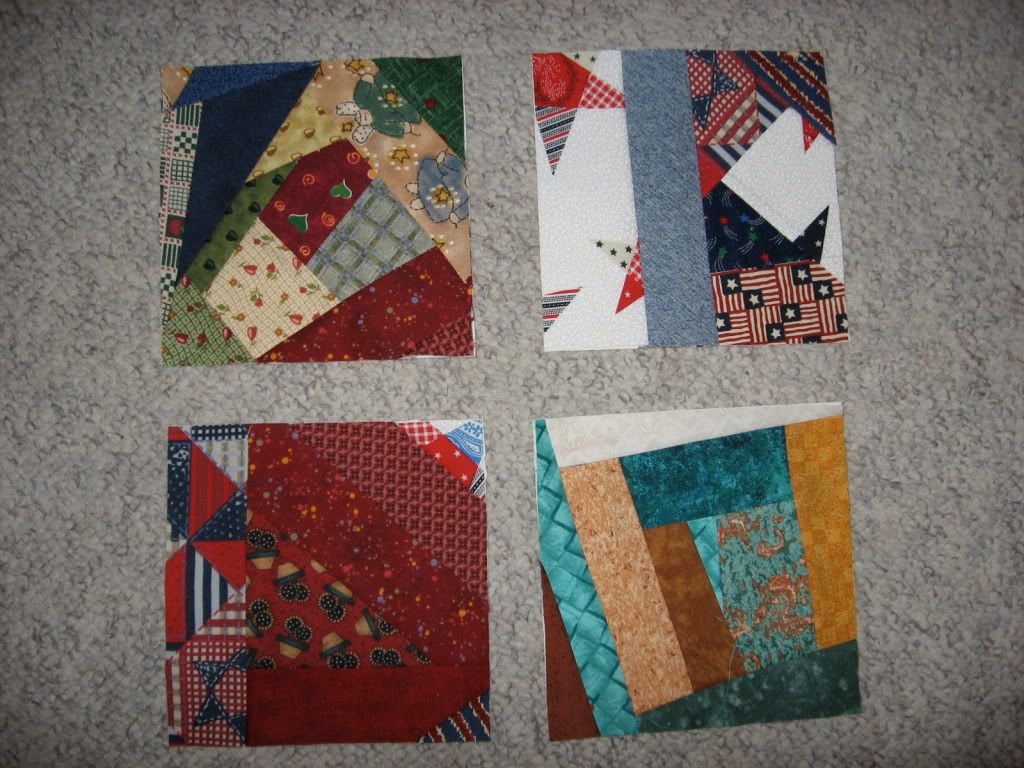 Crazy Quilt Start