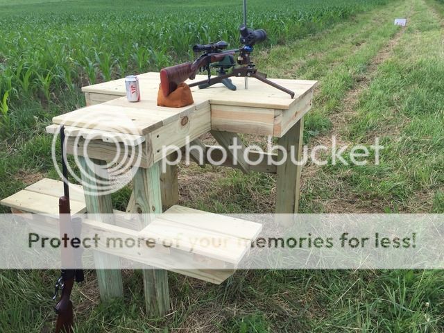 Built a shooting bench | Ohio Sportsman - Your Ohio Hunting and Fishing ...