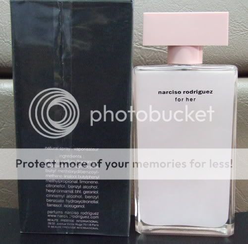 narciso rodriguez for her edp vs edt