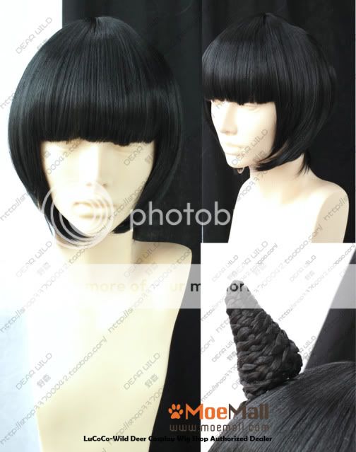 Black Butler Kuroshitsuji Ran Mao Cosplay Wig  