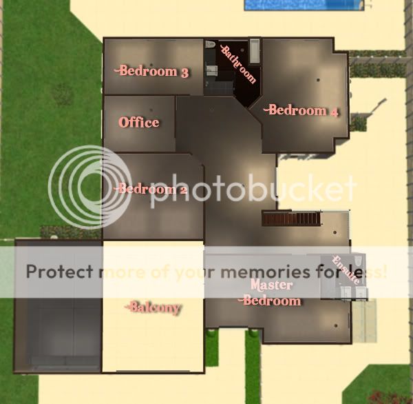 Mod The Sims - Liberty House 002 - 4B/2.5BA + Office