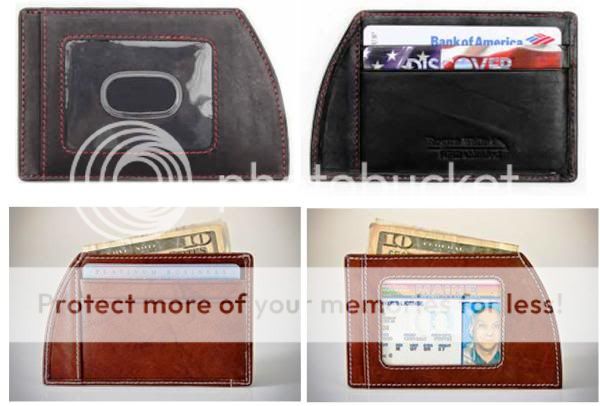 Rogue Front Pocket ID Wallet Weekender Black Brown RFID  