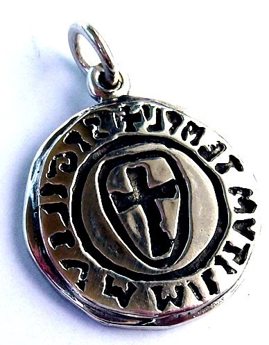 templar cross pendant, fraternal