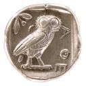 owl coin tetradrachm greek, Сова монеты Tetradrachm греческая серебряная монета