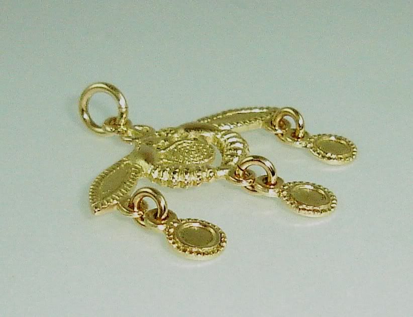 malia minoan jewelry bees gold