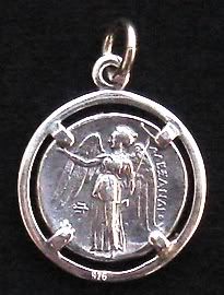Athena pendant reverse