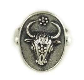 Greek Bull Minotaur ring
