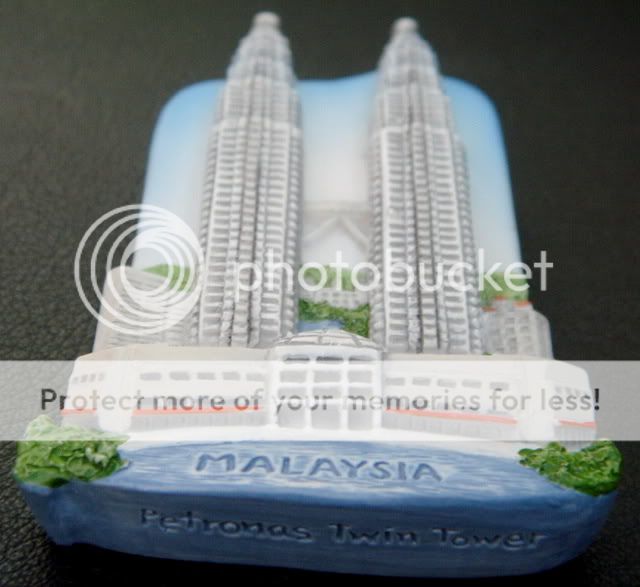 Petronas Twin Tower Malaysia Refrigerator 3D Car Magnet  