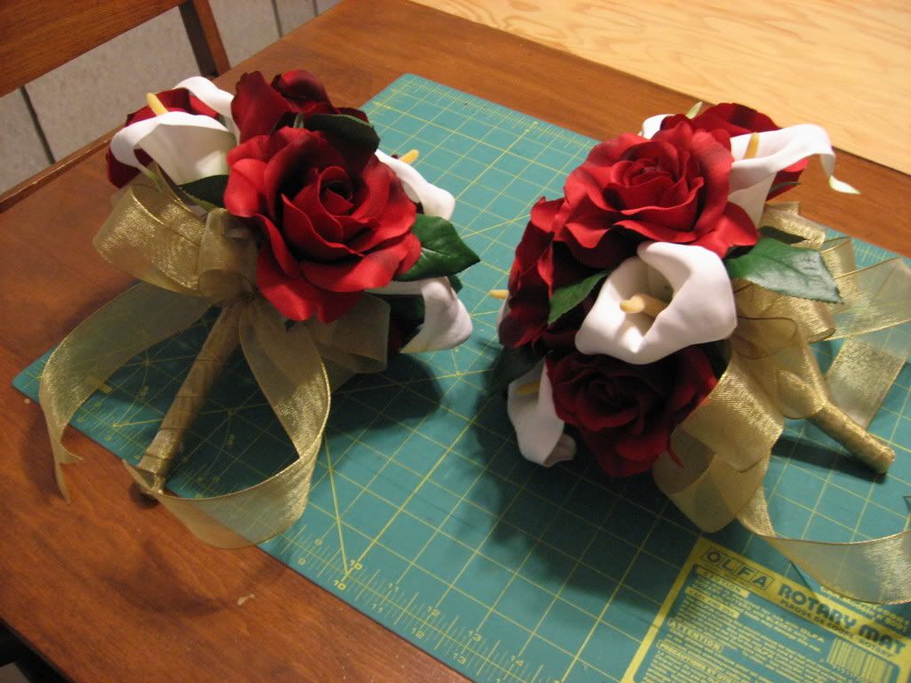 2 bouquets finished