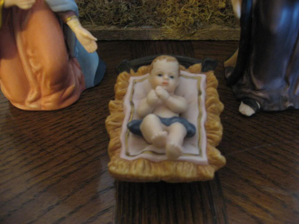 Baby Jesus is born!