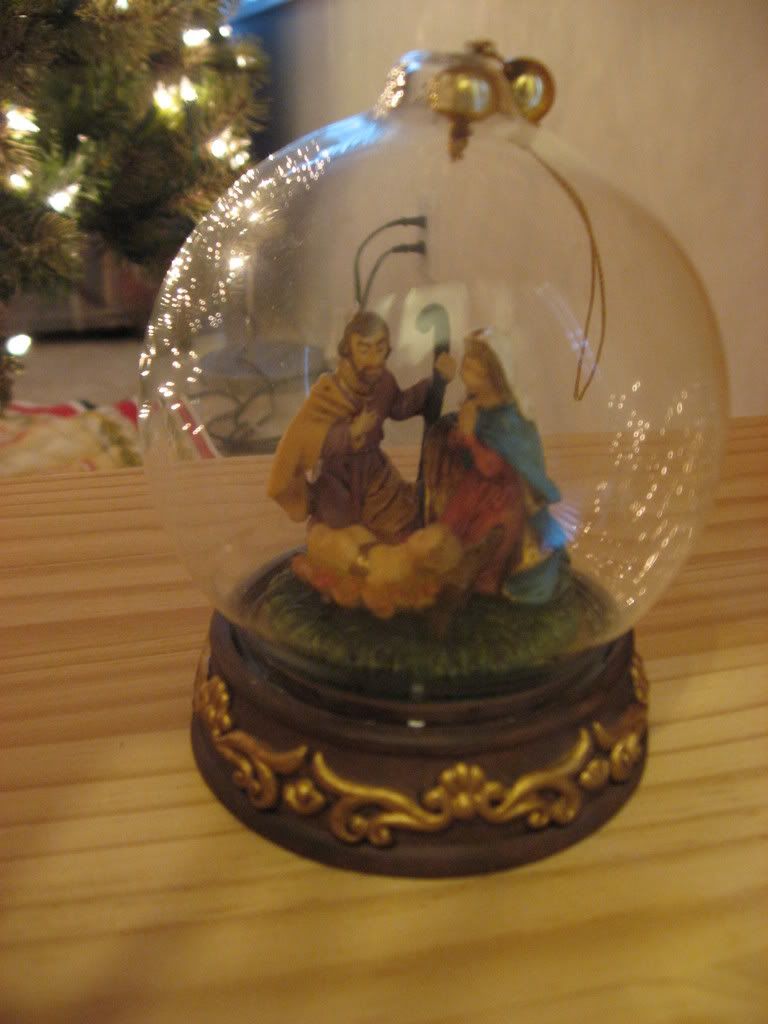 Musical Nativity Ornament